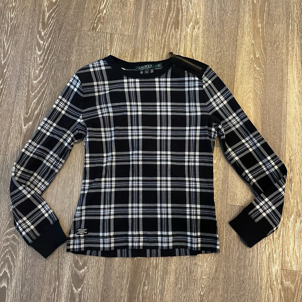 Lauren Ralph Lauren Plaid Longsleeve